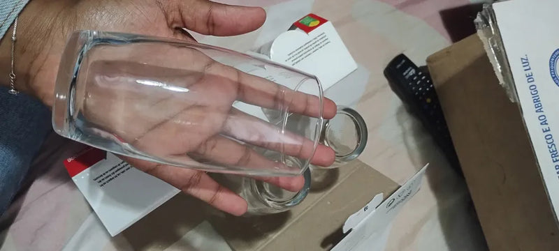 Conjunto com 6 Copos de Água 300ml Oca Nadir