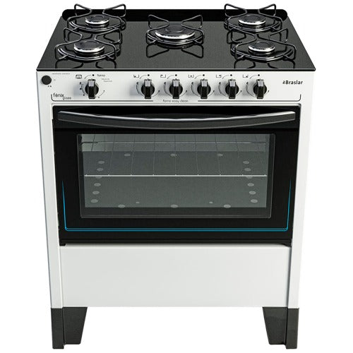 FOGAO 5B BRASLAR FENIX GLASS C/ ACEND.